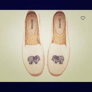 Beaded Elephant Espadrilles